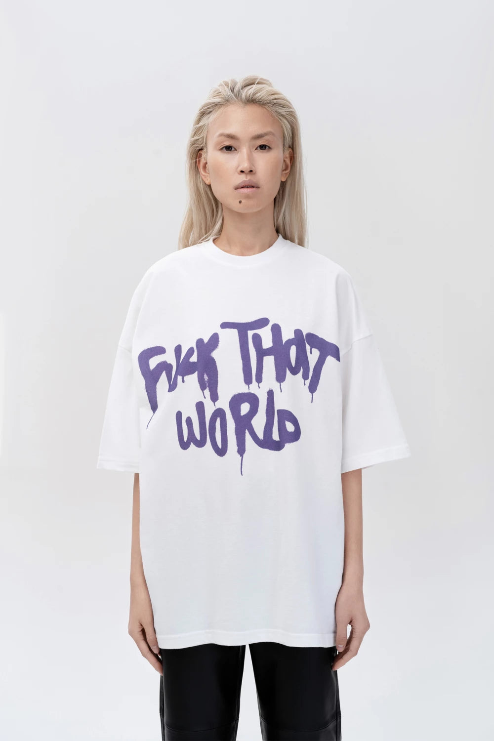“Fuck That World“ White T-Shirt
